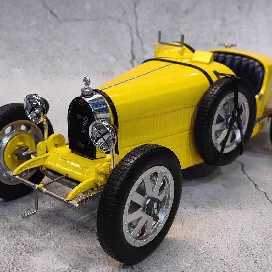 Vintage And Collectible - NOREV 1/12 บูกัตติ T35 รถคลาสสิกแบบเปิดประทุน รุ่นสะสม