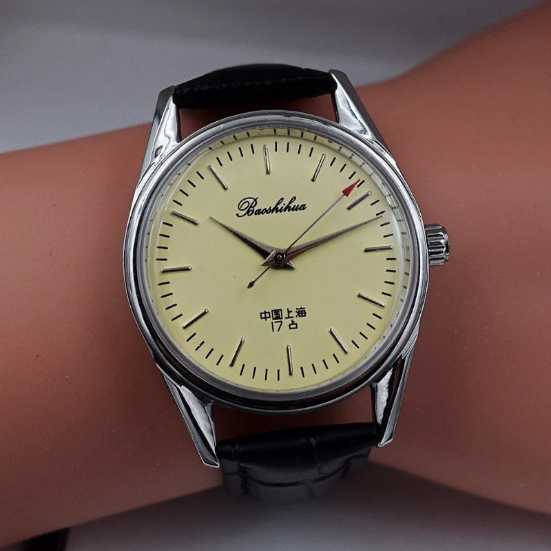 Vintage Watch Collecting - โบราณเซี่ยงไฮ้นาฬิกาสําหรับชาย Vintage นาฬิกาข้อมือ 8120 Hand Wind