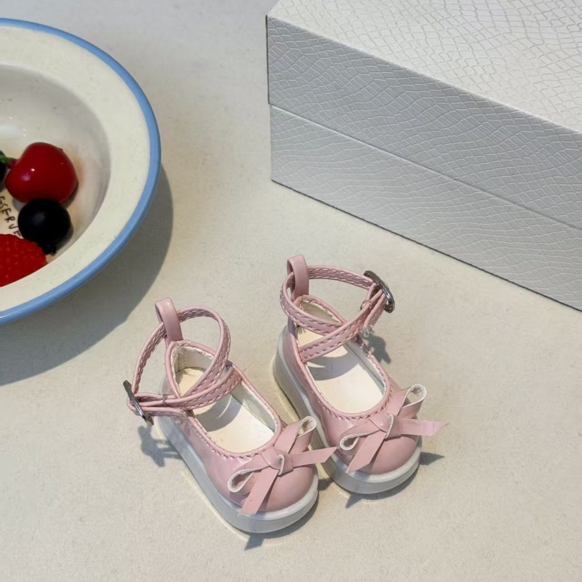 รองเท้าตุ๊กตาสีน้ำตาลกาแฟแบบมี - Vintage Collectible Shoes บทวิจารณ์และราคา