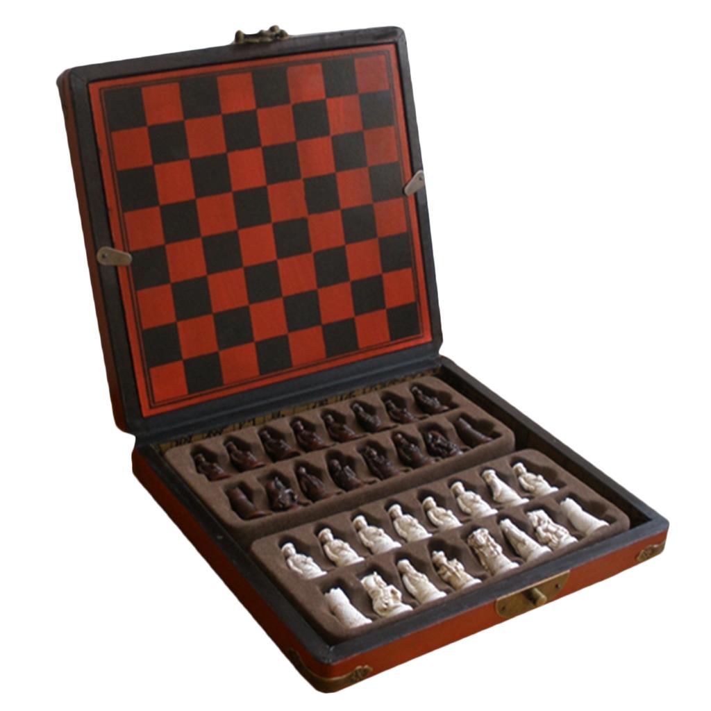 ชุดหมากรุกจีน กระดานไม้ขนาดเล็ - Vintage Collectible Board Games บทวิจารณ์และราคา