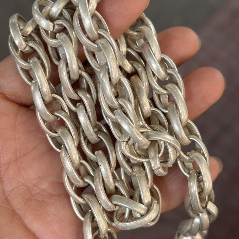 สร้อยคอแบบโบราณทรงวงรีเชื่อมต่ - Vintage Collectible Jewelry บทวิจารณ์และราคา