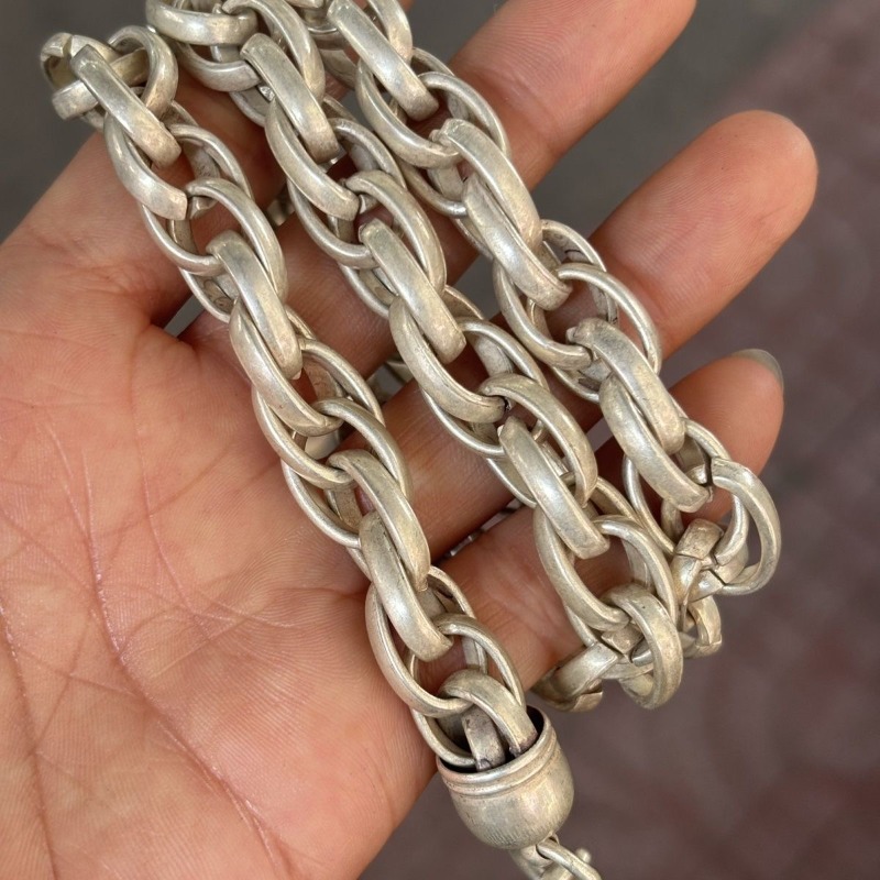 สร้อยคอแบบโบราณทรงวงรีเชื่อมต่ - Vintage Collectible Jewelry บทวิจารณ์และราคา