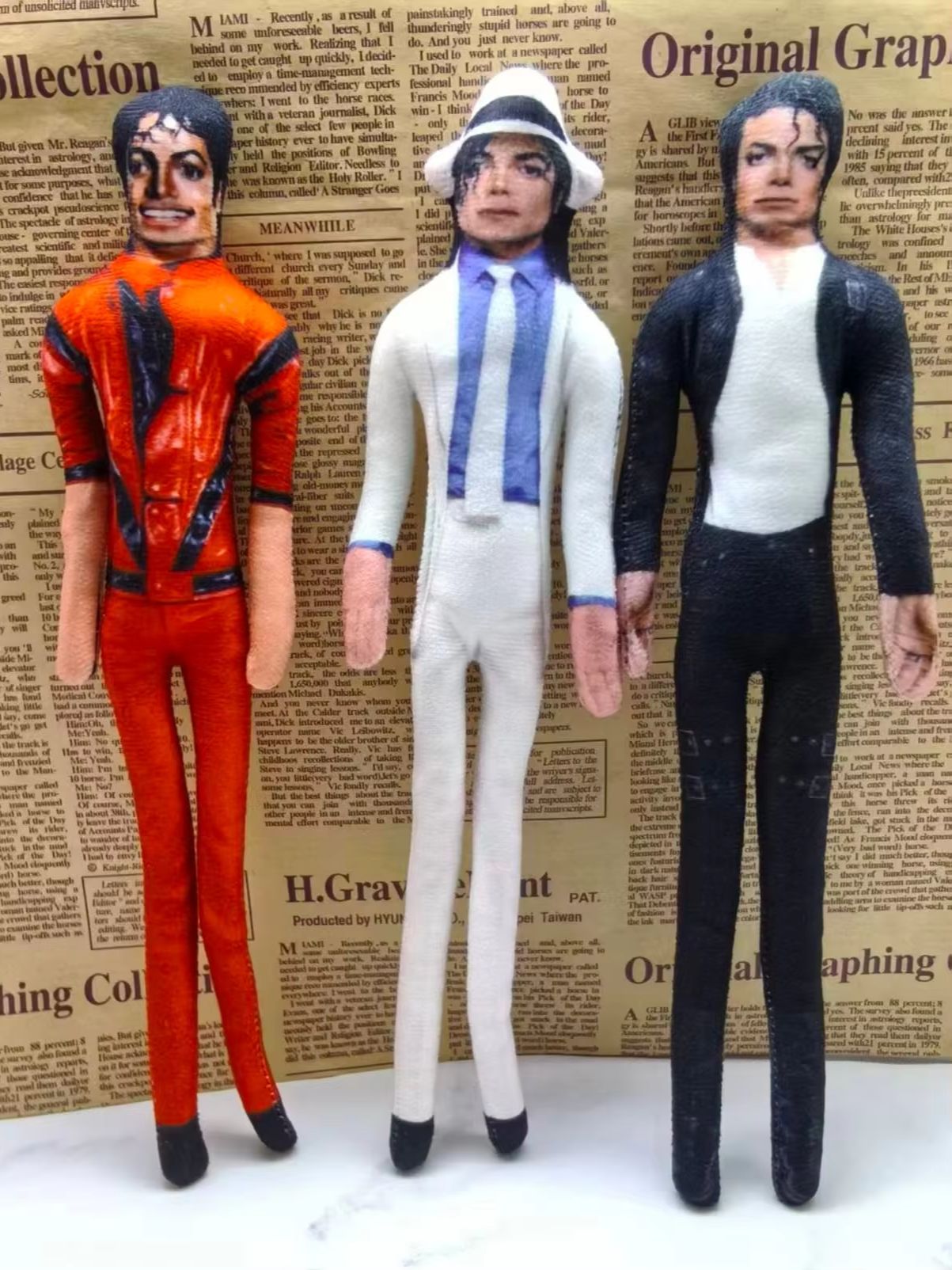 ตุ๊กตาคอสเพลย์ไมเคิล แจ็คสัน ส - Vintage Collectible Figures บทวิจารณ์และราคา