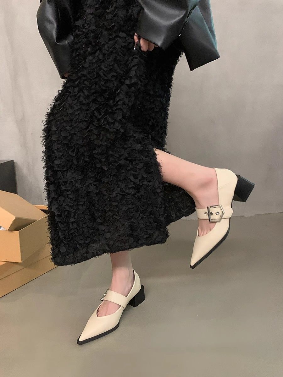 รองเท้าส้นหนาสไตล์วินเทจสำหรับ - Vintage Collectible Shoes บทวิจารณ์และราคา