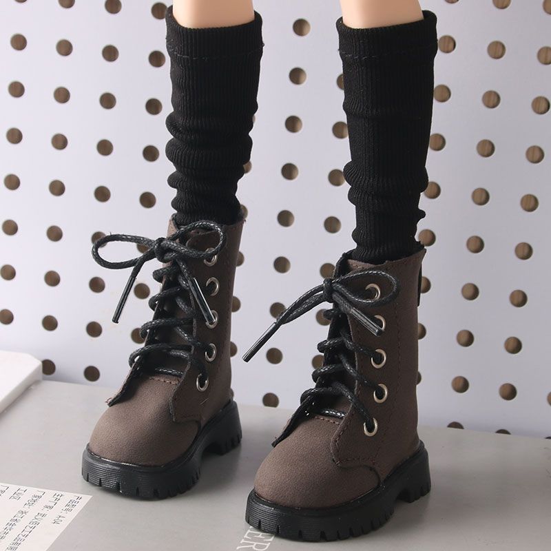 รองเท้าบูทคอมแบทหนังกลับสีน้ำต - Vintage Collectible Shoes บทวิจารณ์และราคา
